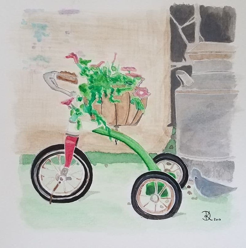 Green Tricycle by Dan Kraus 1